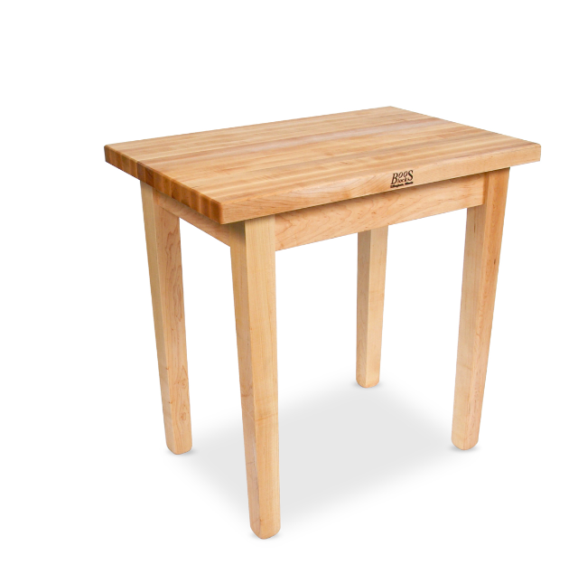 John Boos Classic Country Work Table - 48" X 36" - No Shelves