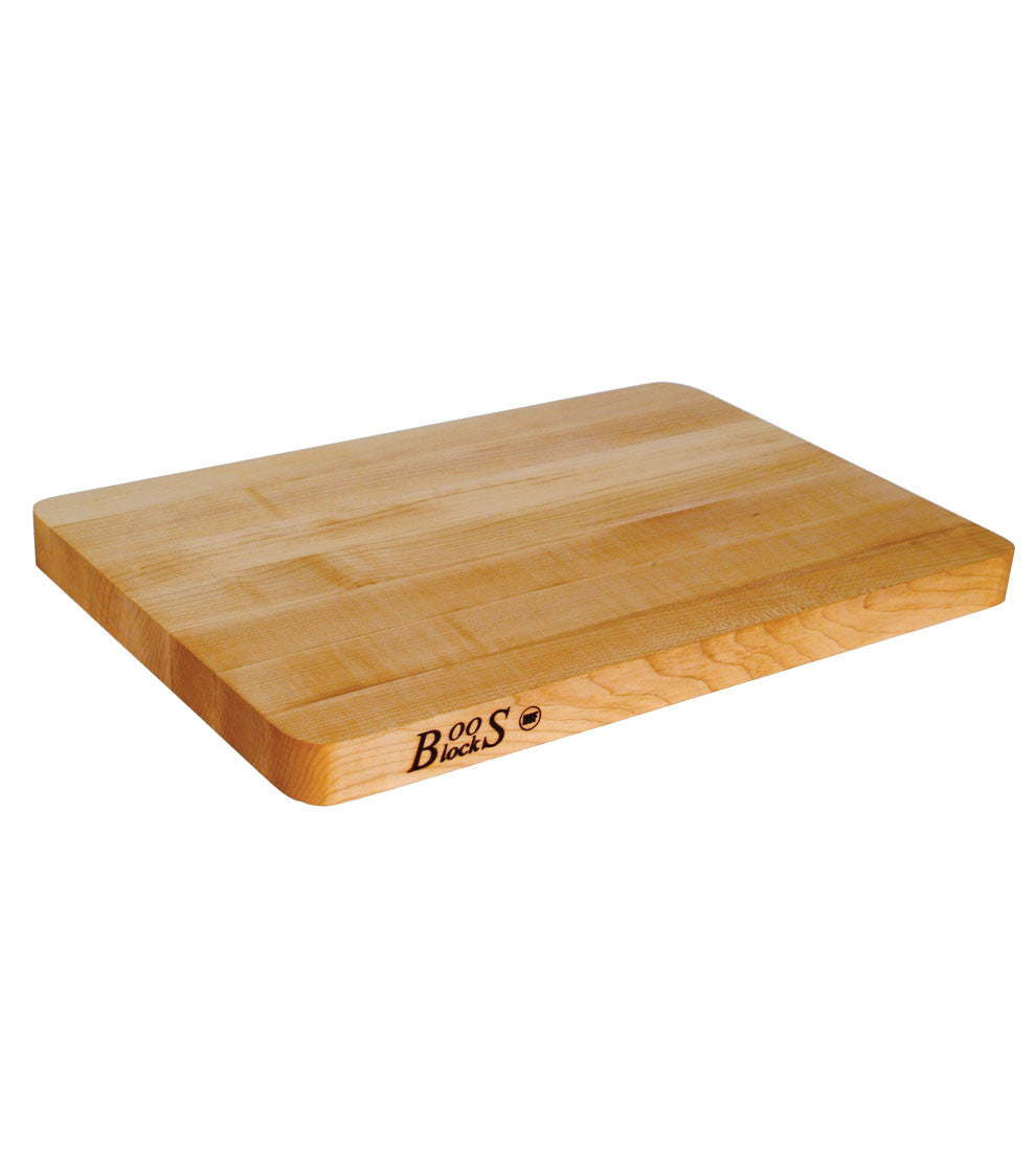 John Boos 18" x 12" x 1 1/4" Thick Maple Chop-N-Slice Board