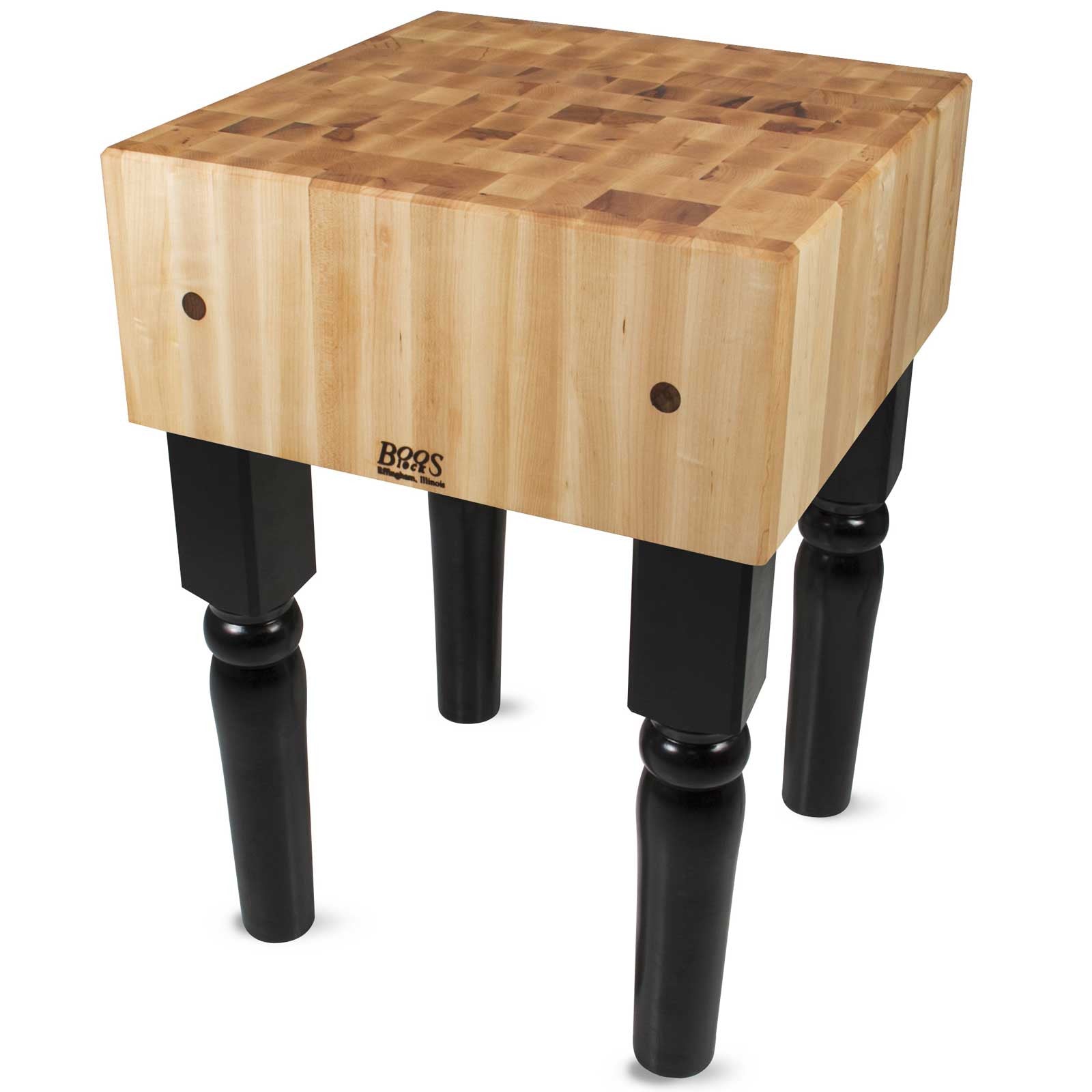John Boos 24" x 24" x 10" Maple Top AB Butcher Block