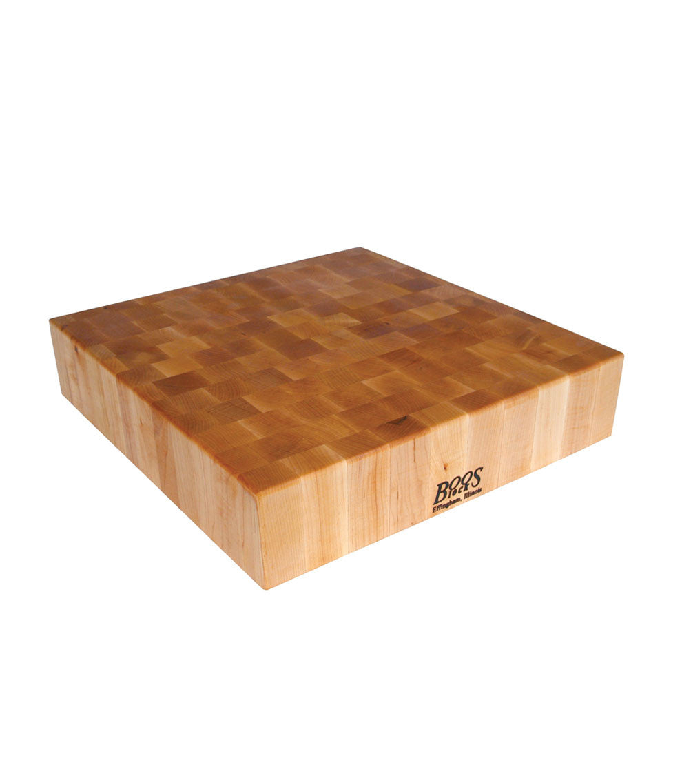 John Boos 40" x 30" x 6" Thick Maple Chopping Block - Reversible