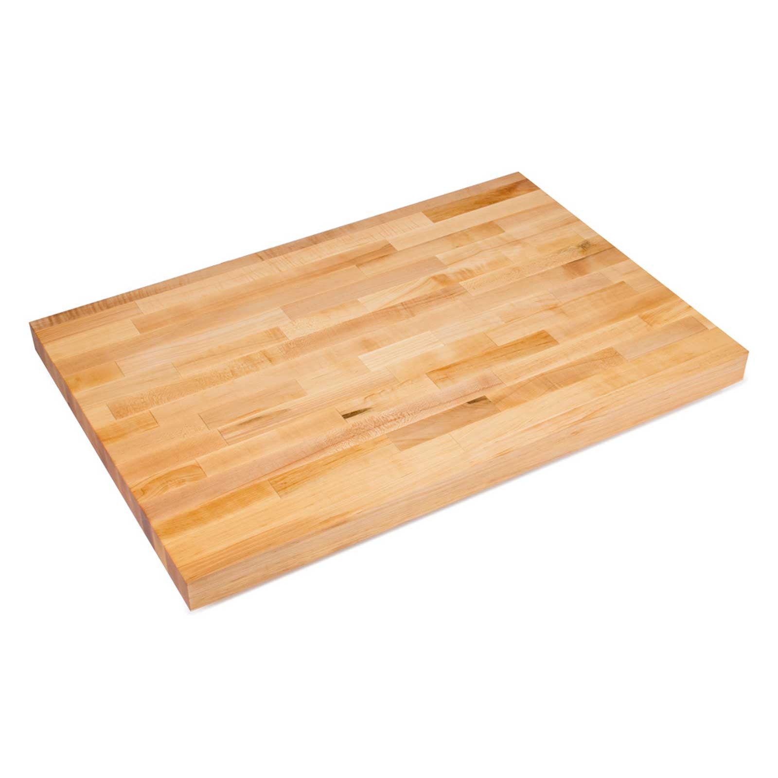 John Boos BKSC31O 2 1/4" Thick Maple Baker's Table Top - 168" X 48"