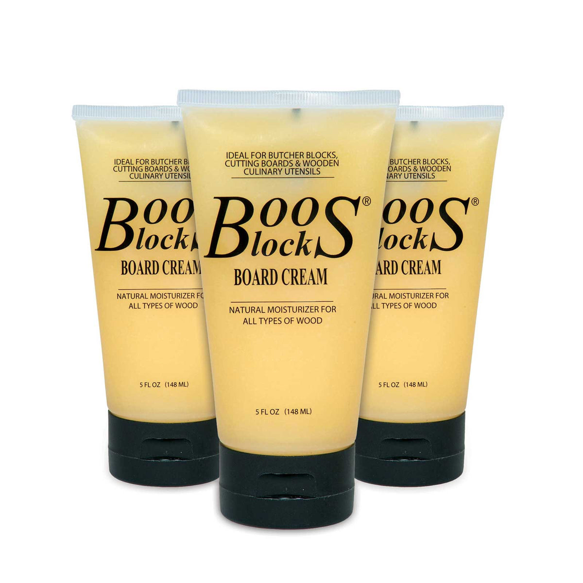 John Boos BWC-3 Bees Wax Cream - 5 oz. Bottle - Case of 3