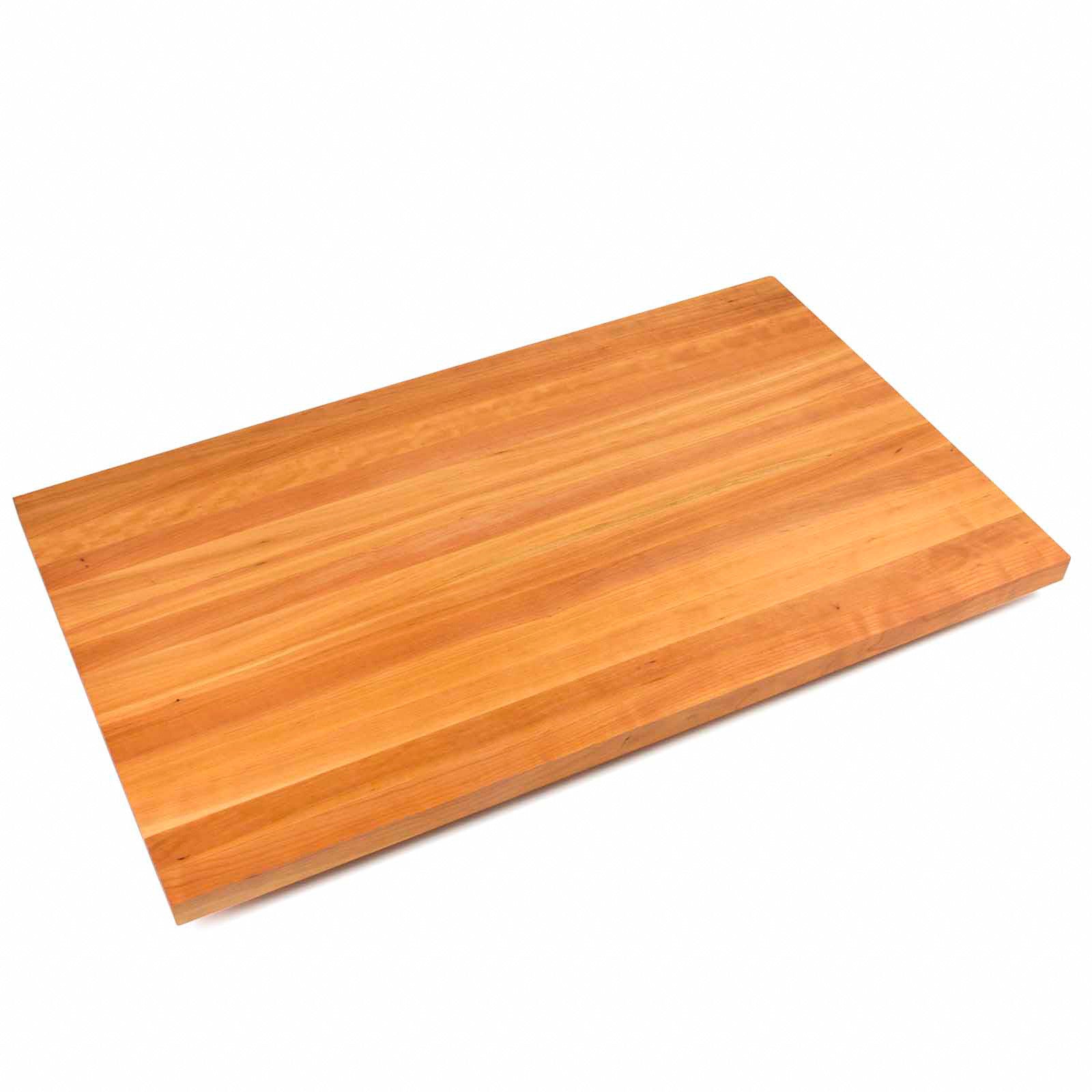 52" x 26" x 1 1/2" Thick Edge Grain Cherry Butcherblock Top