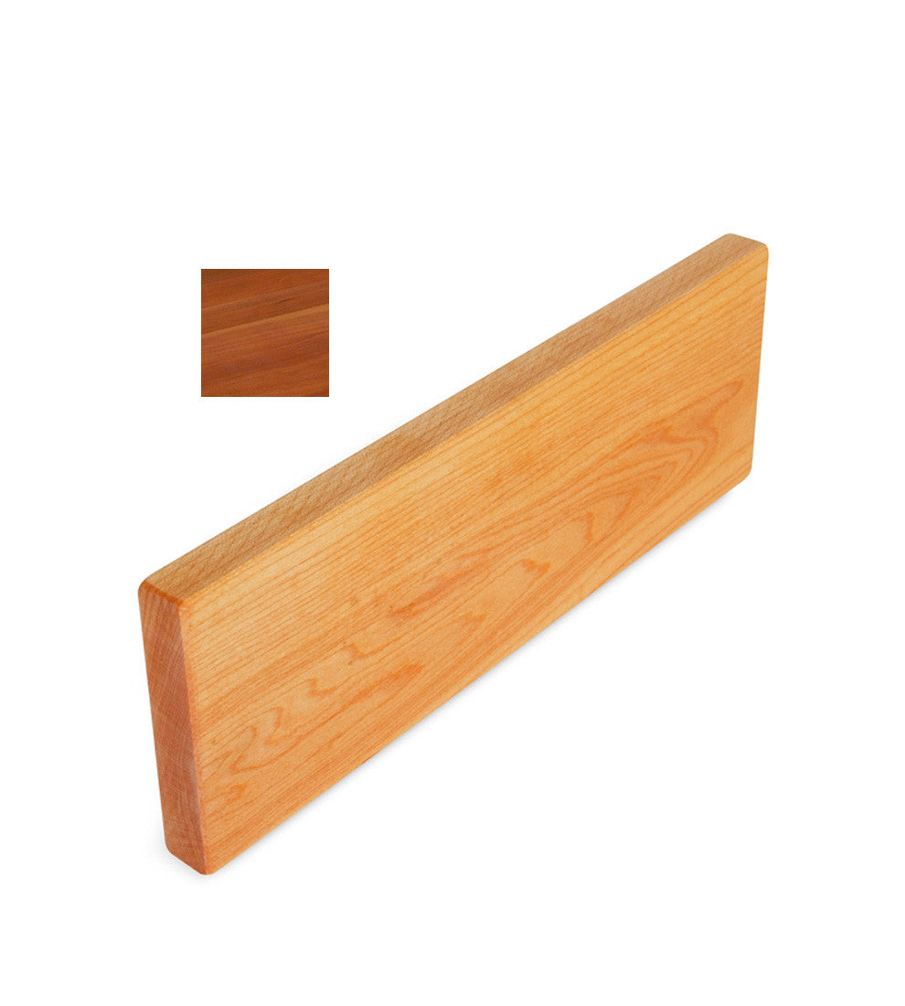 John Boos 3/4" Thick Cherry Butcher Block Backsplash - 4" Tall