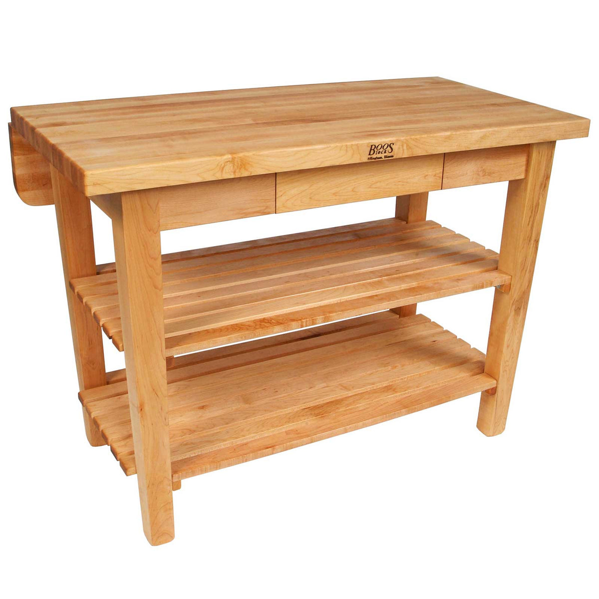 John Boos KIB Maple Top Kitchen Island Bar