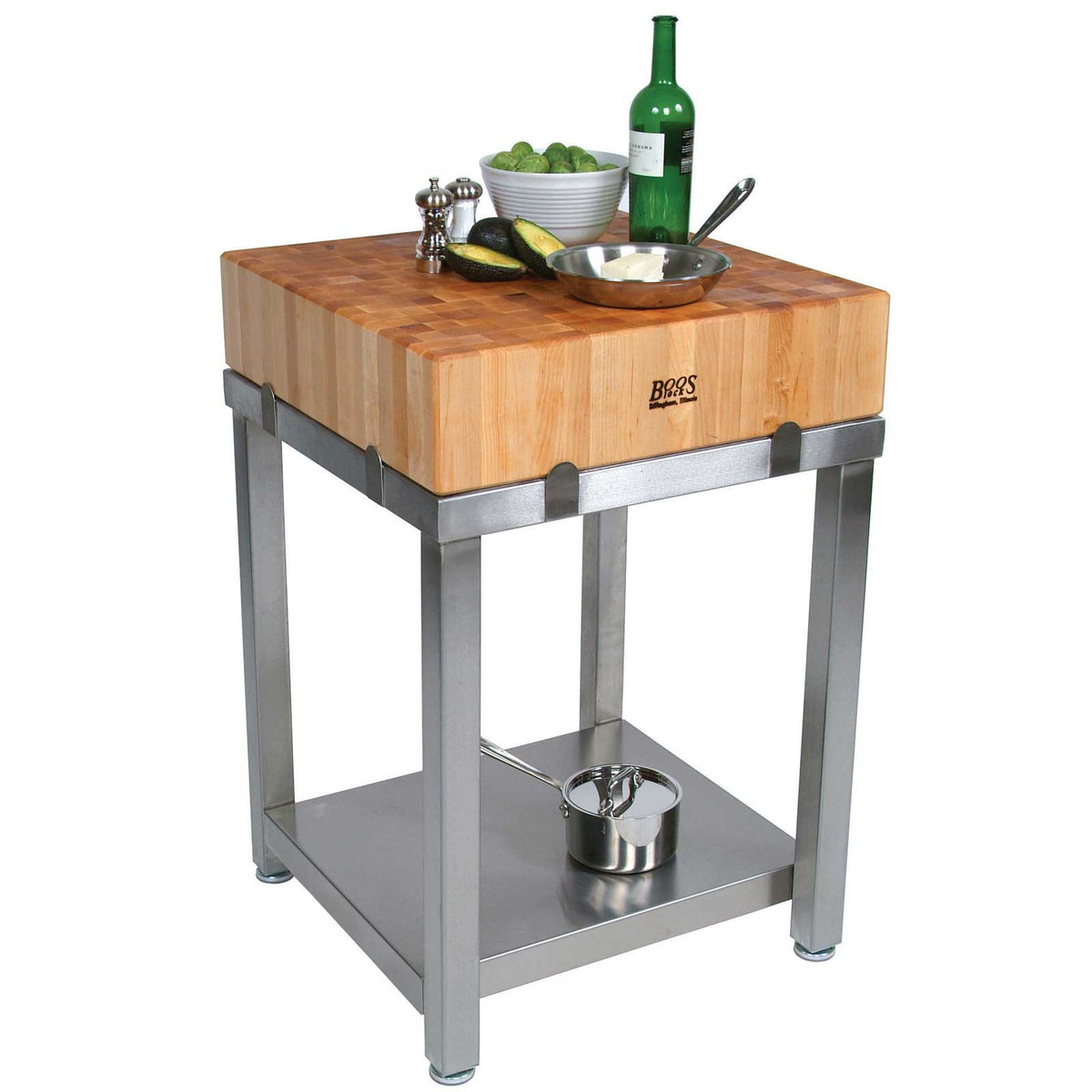 John Boos 24" x 24" x 6" Maple Top Cucina Laforza