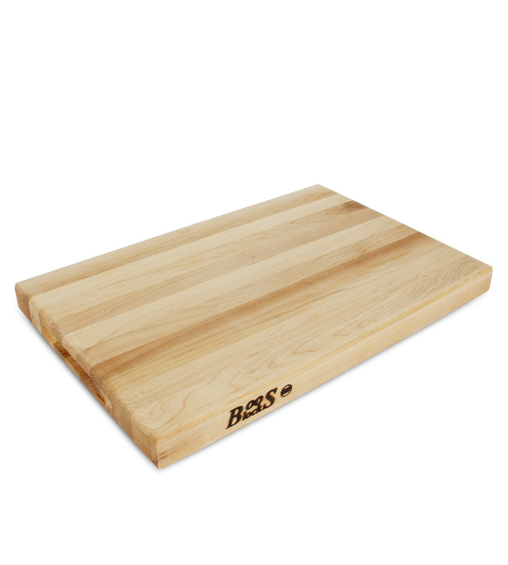 John Boos 18" x 12" x 1 1/2" Reversible Maple Cutting Board