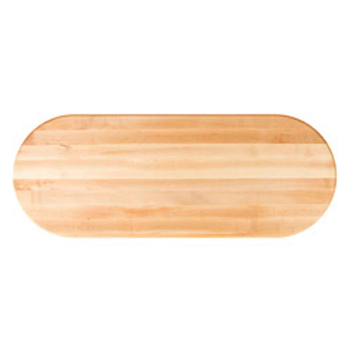 John Boos Oval RTM Maple Butcher Block Table Top