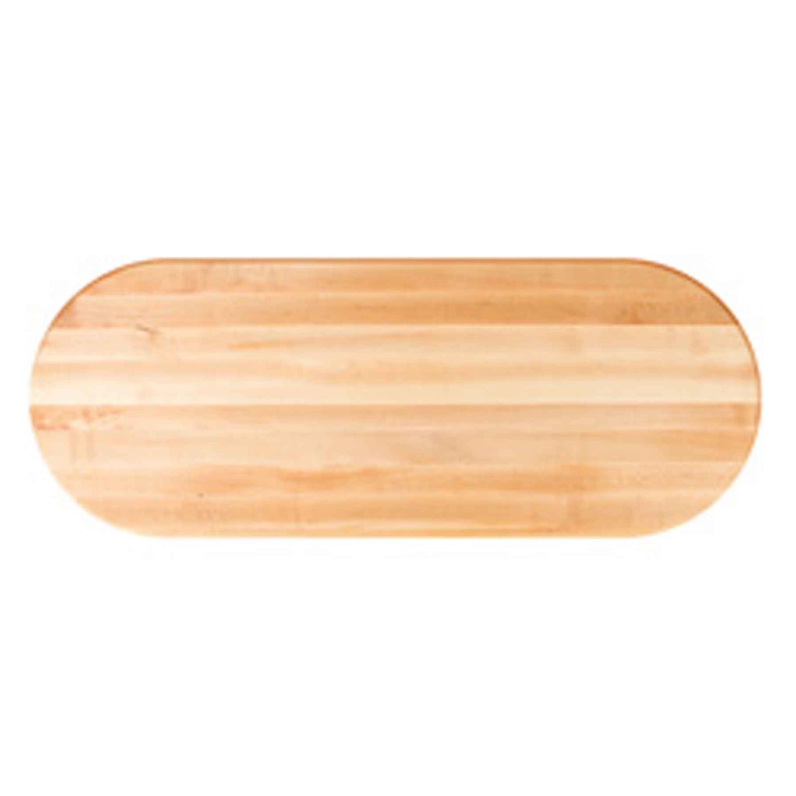 John Boos Oval RTM Maple Butcher Block Table Top