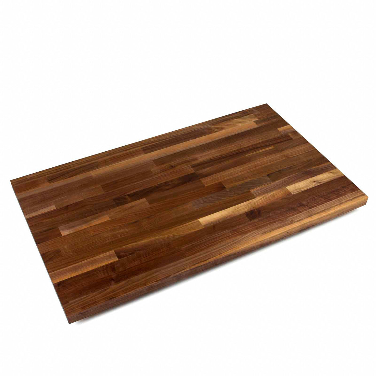 John Boos 121" x 30" x 1 1/2" Thick Blended Walnut Butcherblock Top