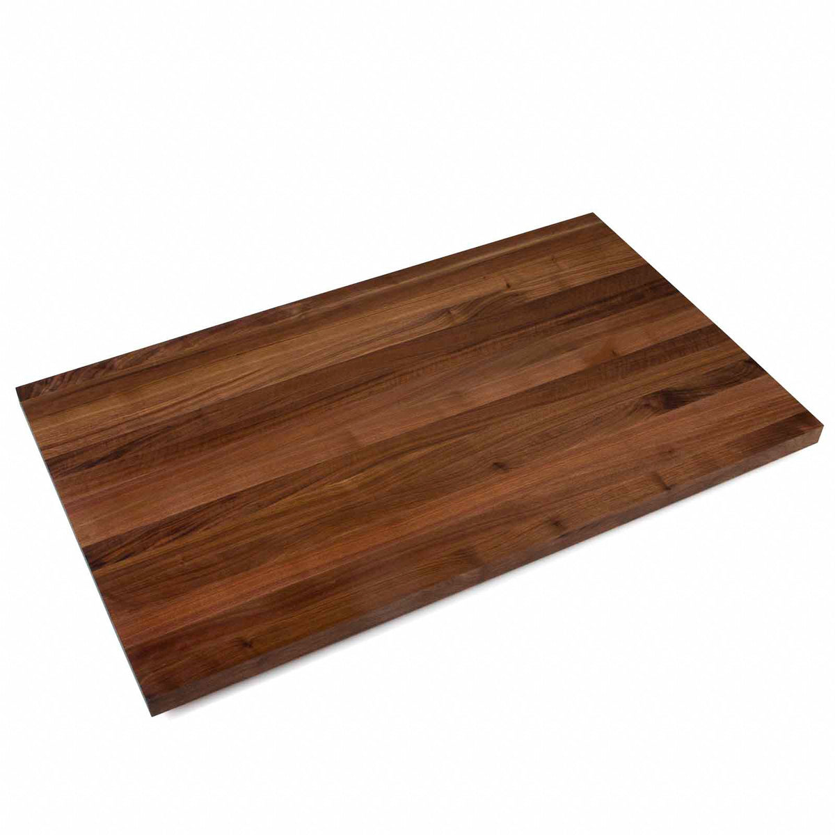 John Boos 72" x 42" x 2 1/4" Thick Edge Grain Walnut Butcherblock Top