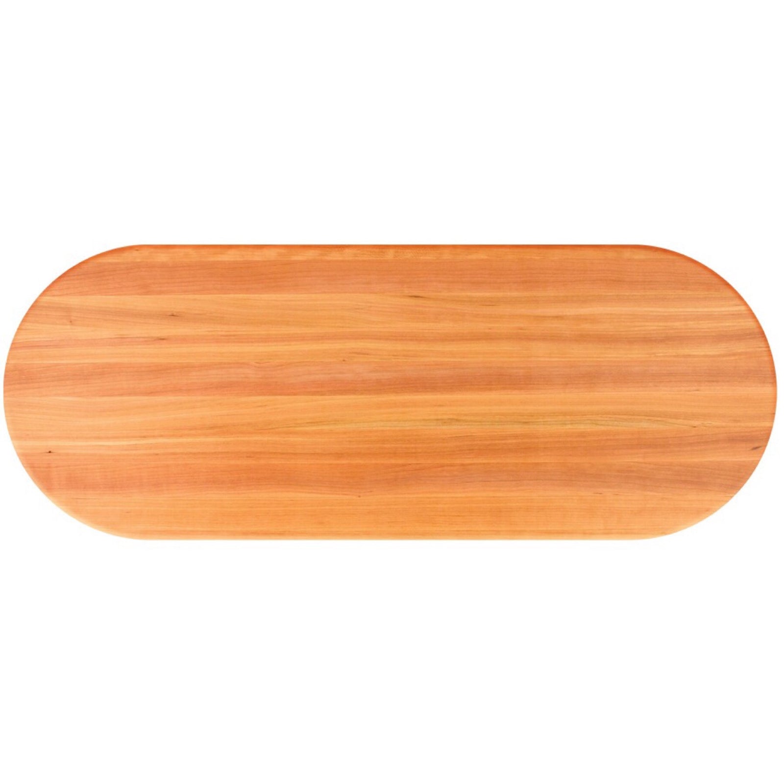John Boos Oval RTC Cherry Butcher Block Table Top