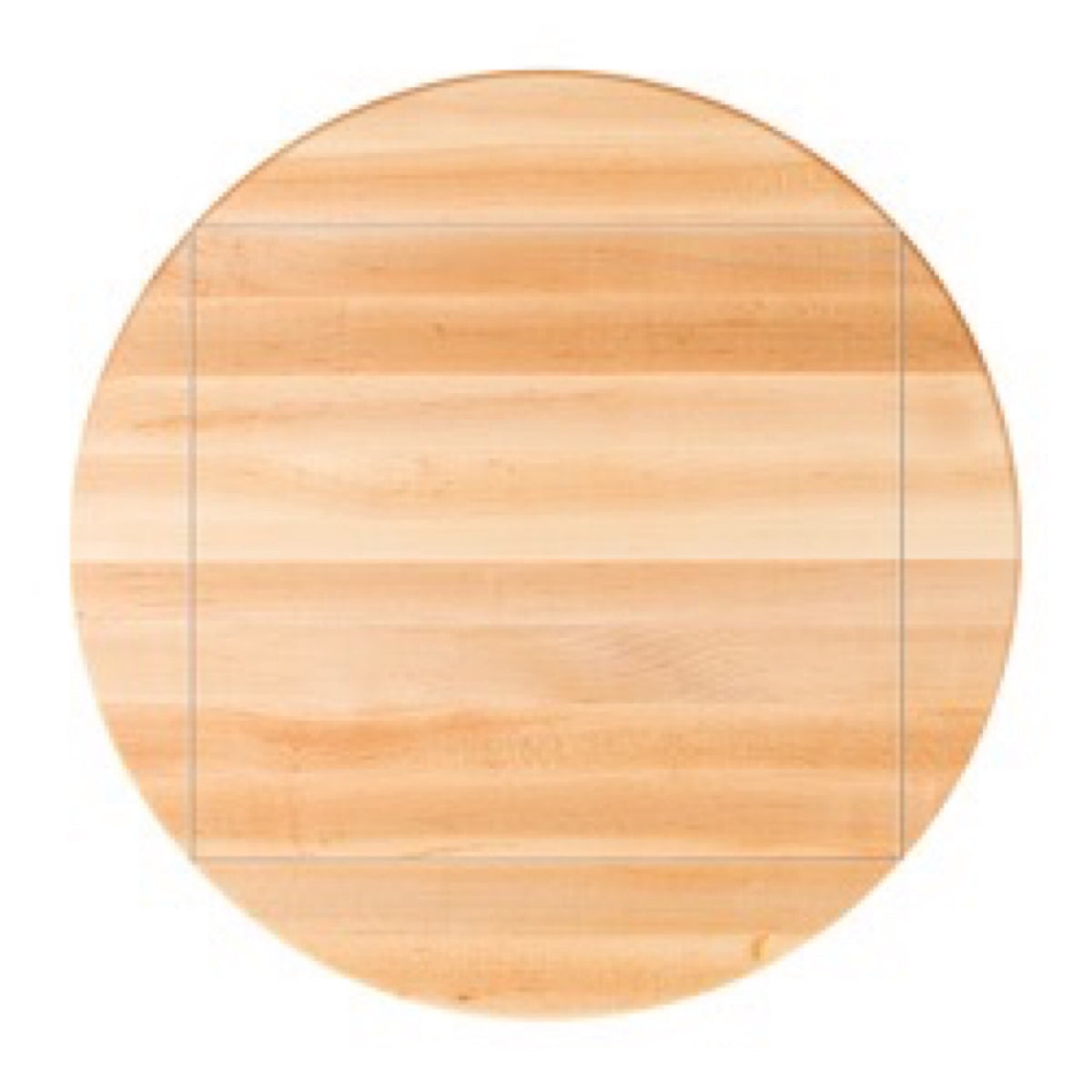 John Boos 4 Corner Drop Leaf  RTSM Soft Maple Butcher Block Table Top - Stainable