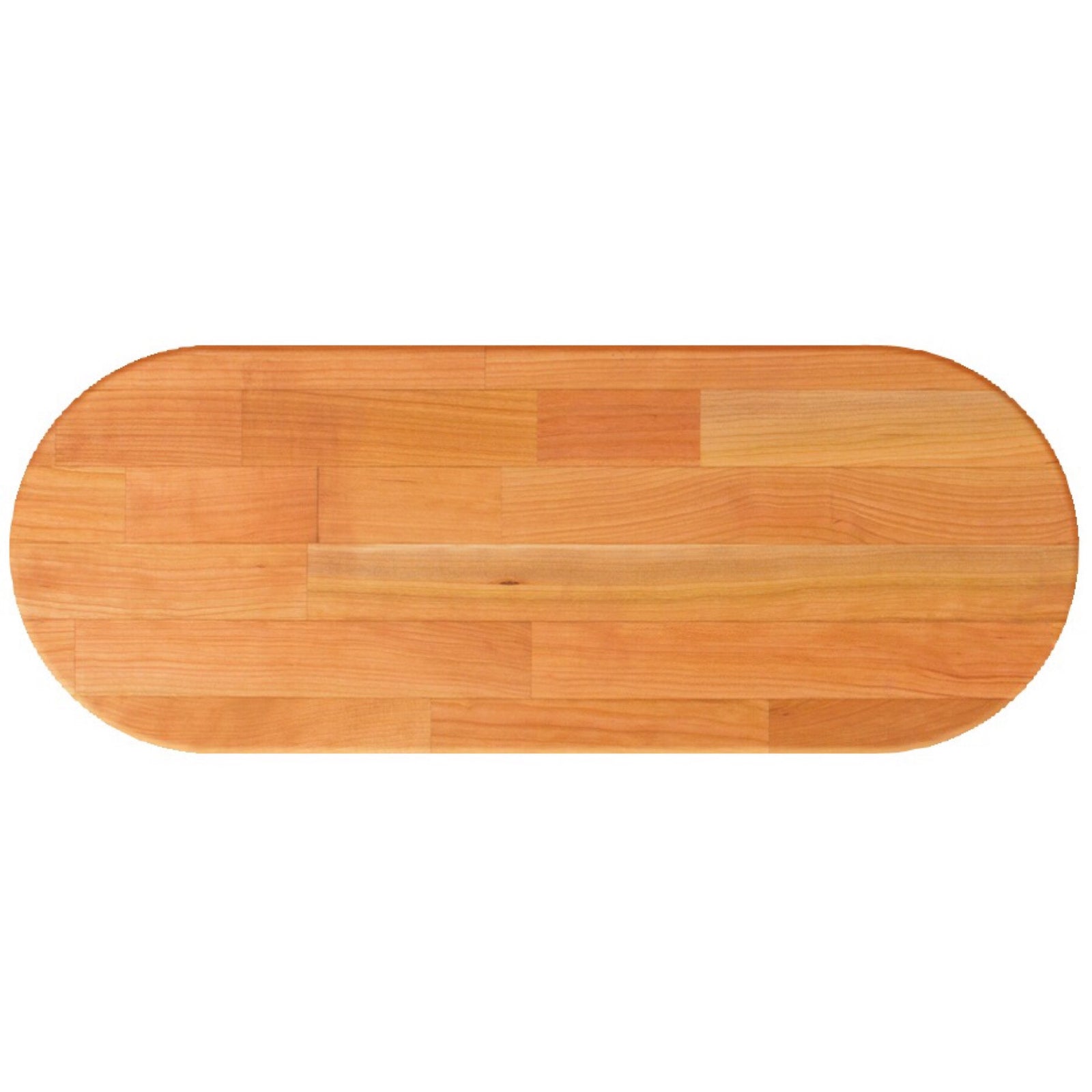 John Boos Oval RTC Blended Cherry Butcher Block Table Top