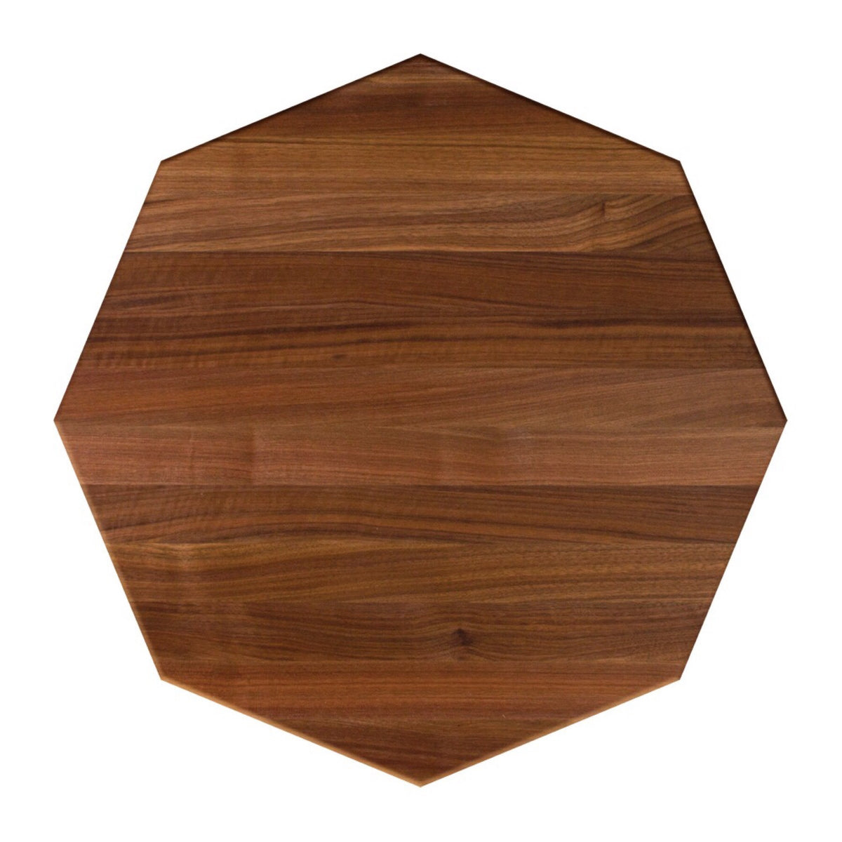 John Boos Octagonal RTW Walnut Butcher Block Table Top