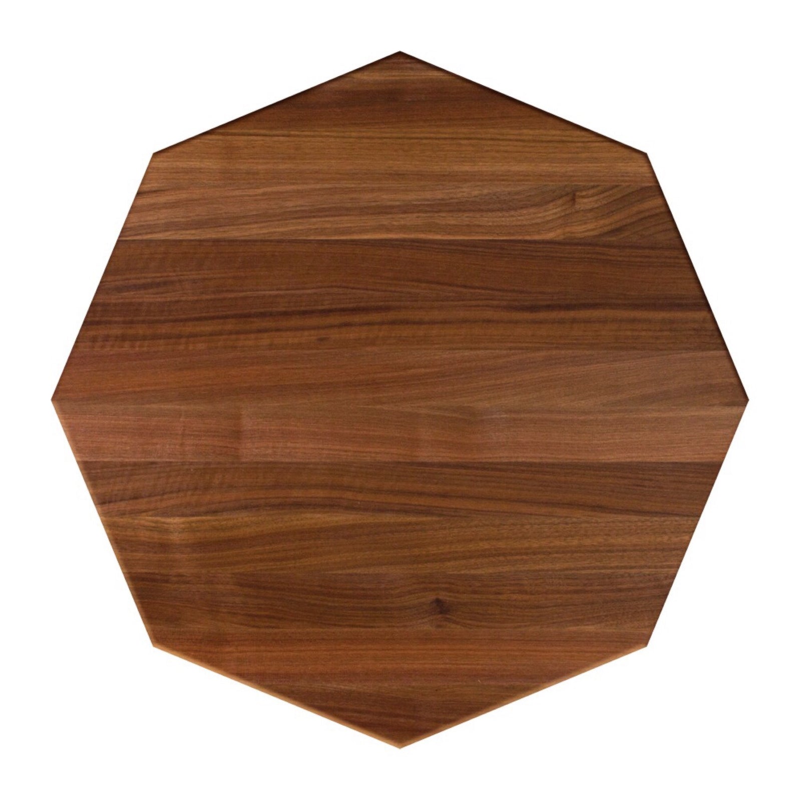 John Boos Octagonal RTW Walnut Butcher Block Table Top